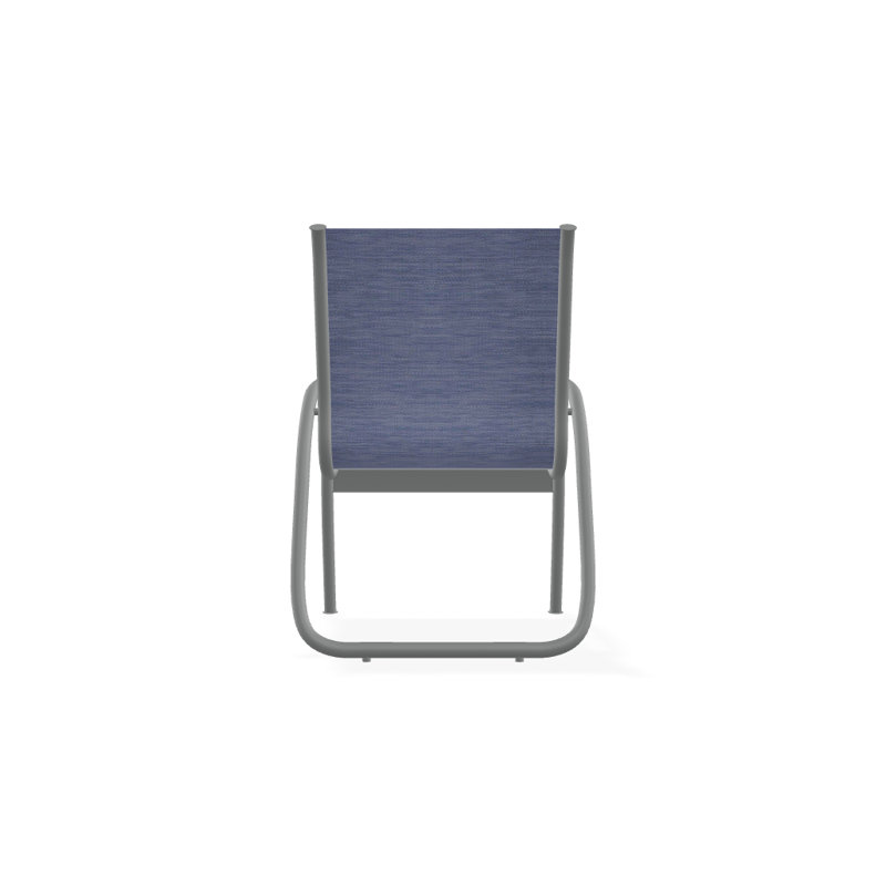 Fauteuil de patio Gardenella, Graphite texturé, Rivière