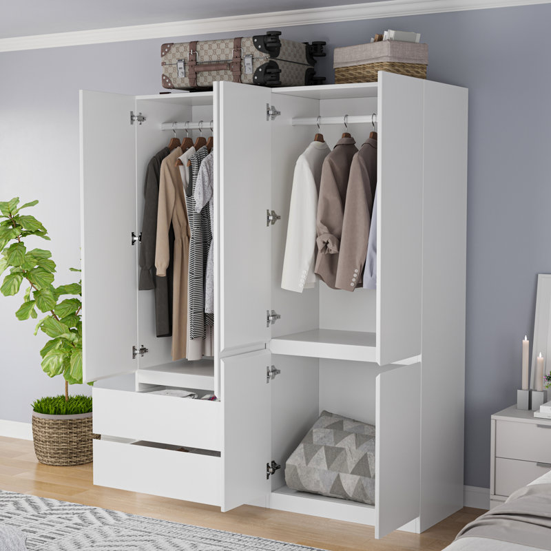 Pennyann 78.7'' Armoire Wardrobe Closet