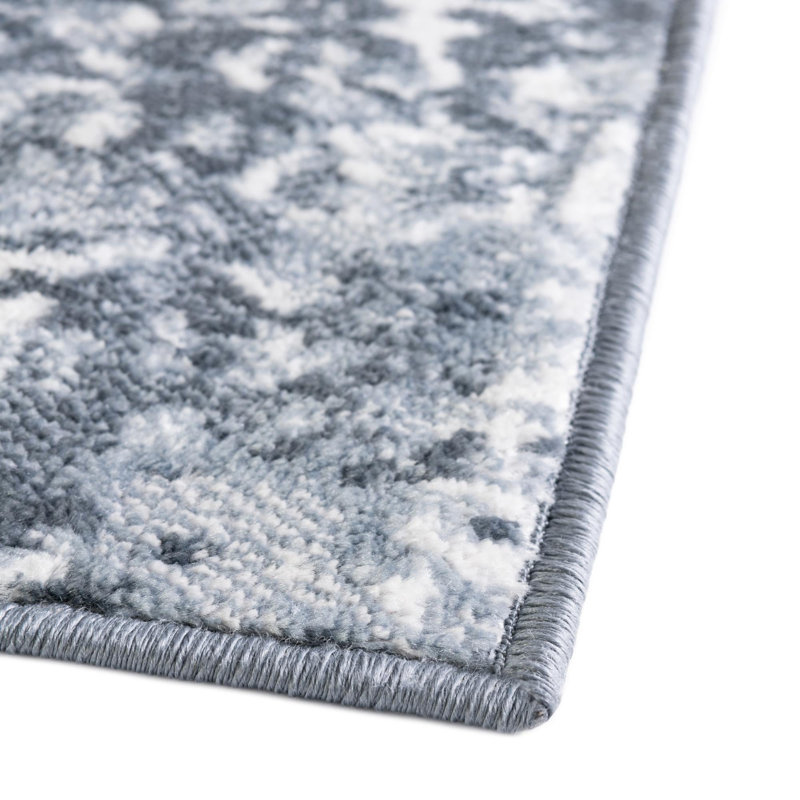 Abstract Area Rug, Oval 243.8 cm x 304.8 cm