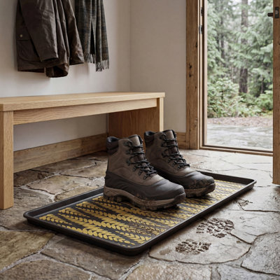 Eddie Bauer Leafy Geo Rubber Boot Trays