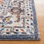 Tapis oriental en polypropylène tissé à la machine Gumm - bleu clair / blanc-1392956073