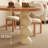 Creative Asymmetrical Design Solid Wood Desk-1406101231