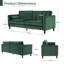 Karnak 4 Seater Velvet Sofa