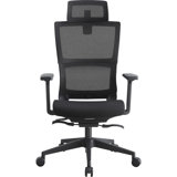 Fauteuil en maille à haut dossier avec appui-tête lorell