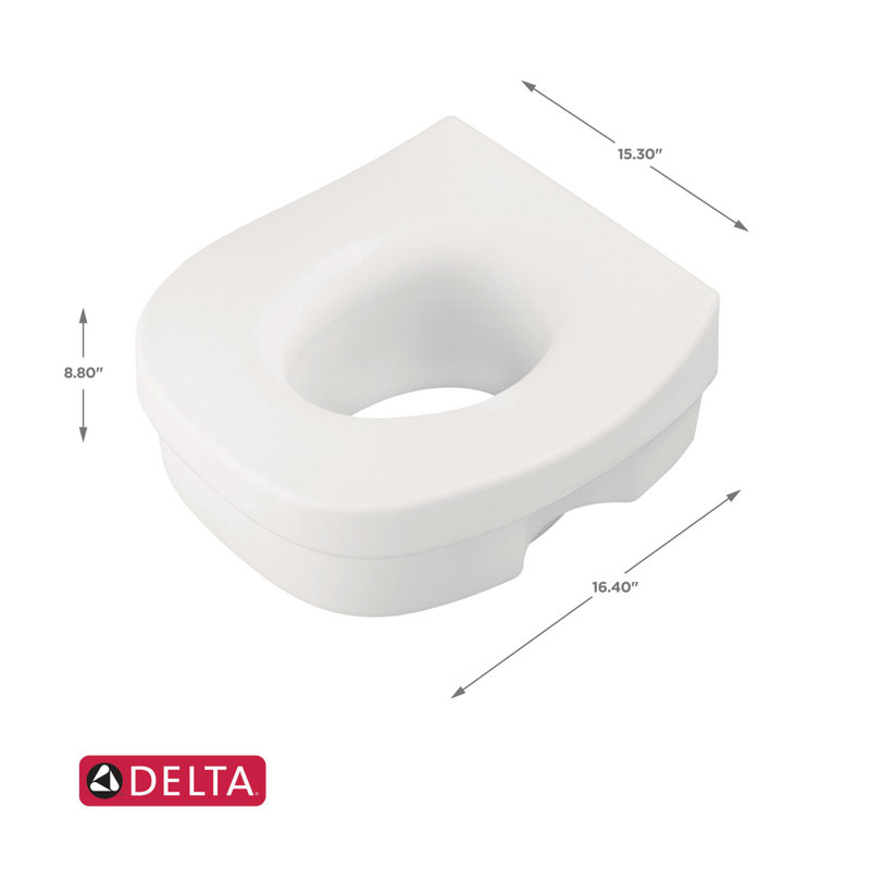 Siège de toilette surélevé