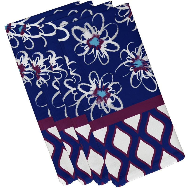 Serviette Penelope Trellis, Mauve
