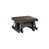 Brazilian Walnut Top/Black Base