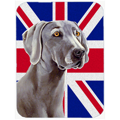 Union Jack Wood Glass Cutting Board