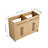 48'' Double Bathroom Vanity Base Only, Base Cabinet without Top
