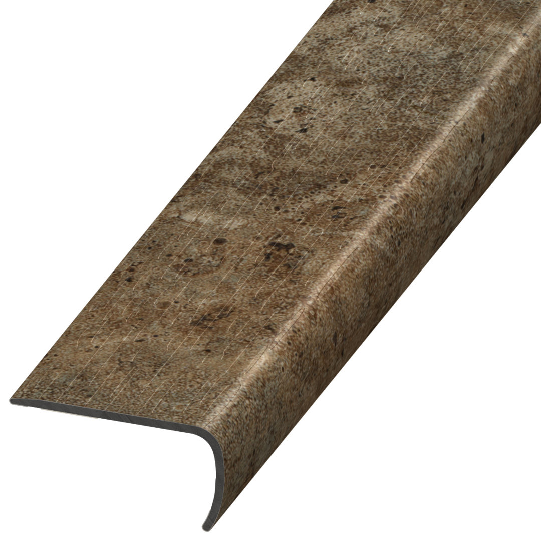 Plastic 2'' W x 94'' L Stair Nose Versatrim