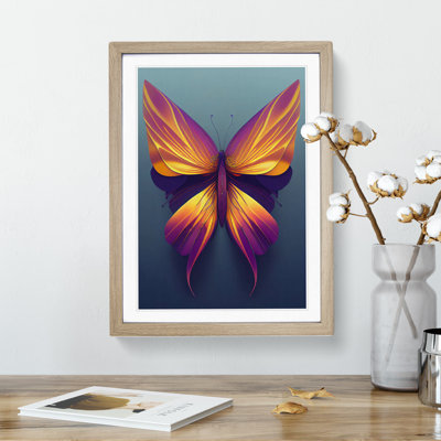 Beautiful Butterfly - Single Picture Frame Print