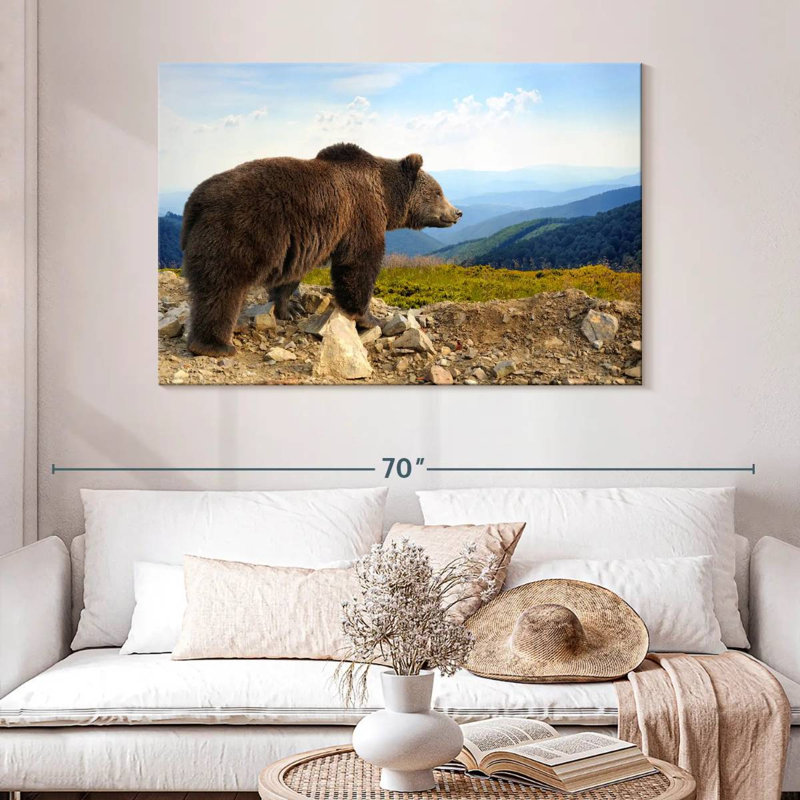 Crowle Mountain Bear, 32" H x 48" W