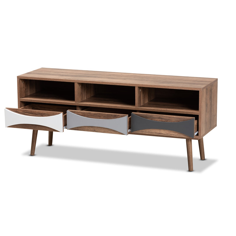 Yazhini Unfinished TV Stand for TVs up to 40"