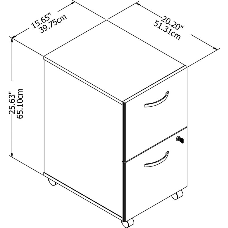 Ensemble de bureau Studio C, Blanc, H 28,35 po x l 59,37 po x P 35,35 po