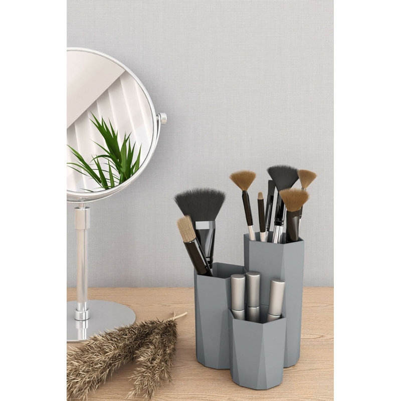 Organisateur de maquillage, Gris
