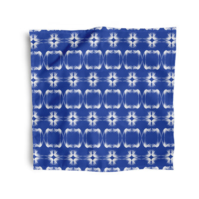 Barbuda Polyester Geometric Square Napkin