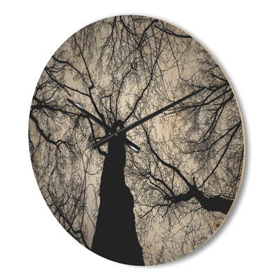 Horloge murale Hoto of Winter Branches