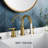 FORIOUS Celestine Widespread Faucet 2-Handle Bathroom Faucet With Drain Assembly 2.0-61078853