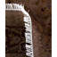 Overdyed Hand-Knotted Wool Modern-Contemporary Brown Area Rug 8' 1" x 8' 1"