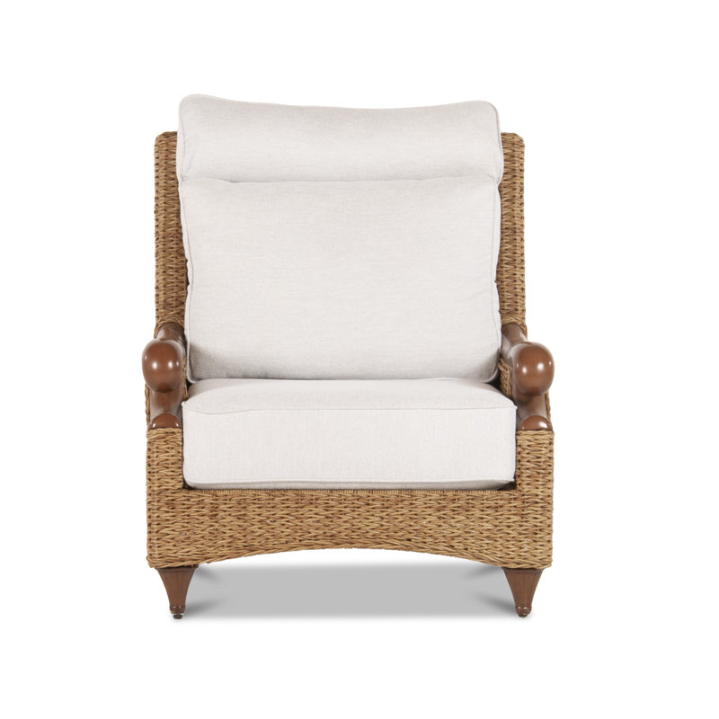 Brookside Outdoor Lounge Chair, Nurture Pebble