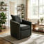 Fauteuil pivotant rembourré Fauteuil club-1628831252