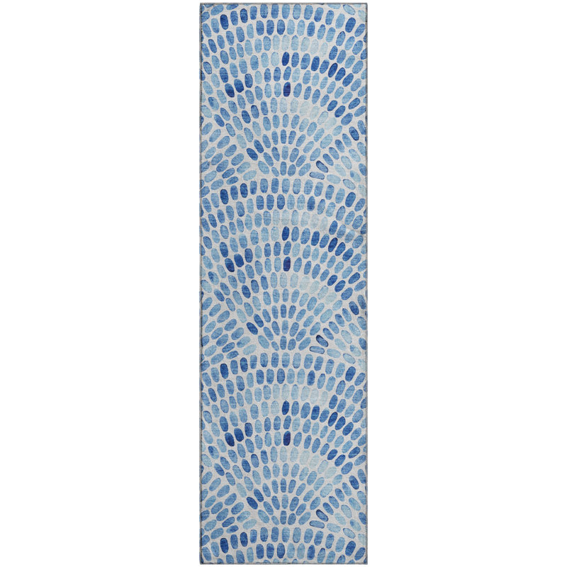  Premium Machine Washable Cerrito AMF186 Rug, Runner 2'3" x 7'6"