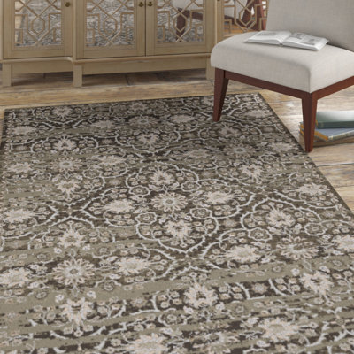 Cooksville Wool Damask Indoor Rug