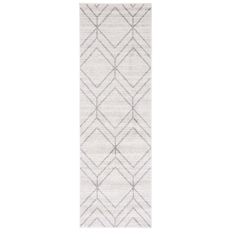 Jain Performance Geometric Rug, Runner 2'6" x 12'