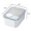 iDesign Small Airtight Kitchen Canister with Removable Pour Cap - Ideal for Kitchen Countertop or Pantry Storage