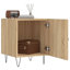 Couey 40cm W Iron Bedside Table-1457605824