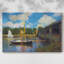 Le pont de la route, Argenteuil par Monet-Gallery, toile tendue-1374177404