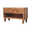 Solid Wood Rectangle Accent Cabinet