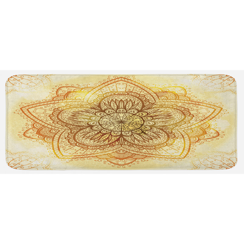 Eclectic Synthetic Kitchen Mat