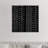 Mudcloth Black Geometric Design VI by Ellie Roberts - Print on Canvas-1431161346-1431161374