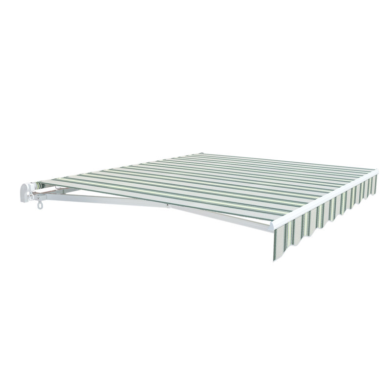 Avren Retractable Patio Awning, 3.5m W x 2.5m D