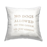 No Decorative Addition Throw Pillow
