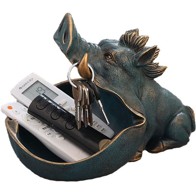 Resin Wall Organizer with Key Hooks