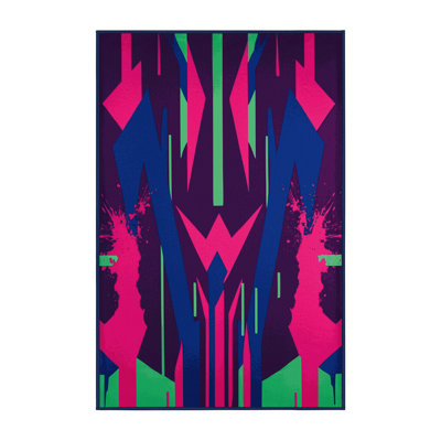 Circuit Bloom Rug