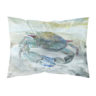  Taie d'oreiller crabe aquarelle