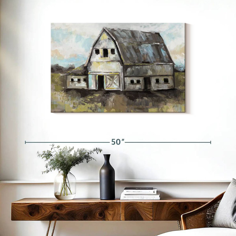 Lilie Tranquil Barn, H 24 po x l 36 po