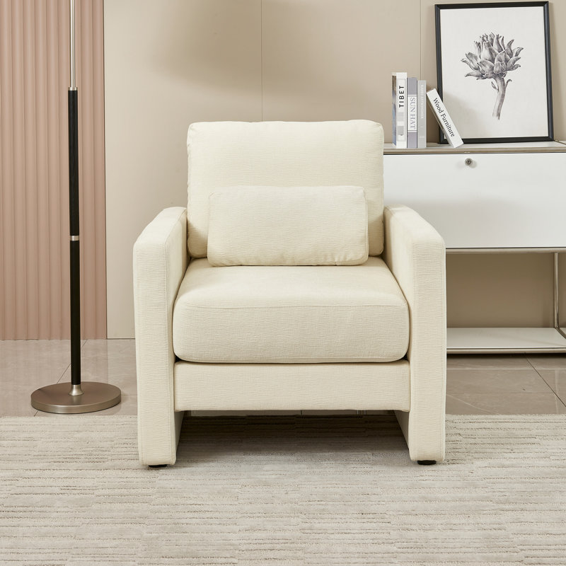 Chaise en chenille de style moderne - Structure en bois massif, rembourrage de base pour une détente parfaite. Plusieurs thèmes. Assemblage facile inclus.