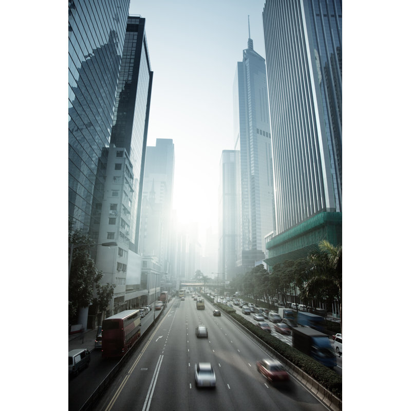 Hong Kong - Wrapped Canvas Print, 46cm H x 30cm W