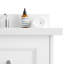 Meuble-lavabo simple biseauté autoportant de 30 po avec plateau en quartz pur Lior-132492038-132492039