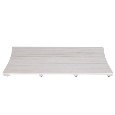 CoastalVogue Eleganto Teak Shower Bench