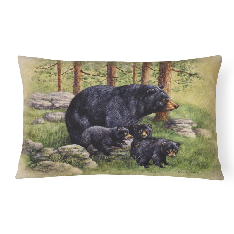  Coussin décoratif en tissu Bears by Daphne Baxter