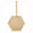 Charming Geometric Wood Frame Wall Mirror for Versatile Home Decoration