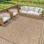 Ranota Ranota Indoor & Outdoor Boho Brown Rug-166972871