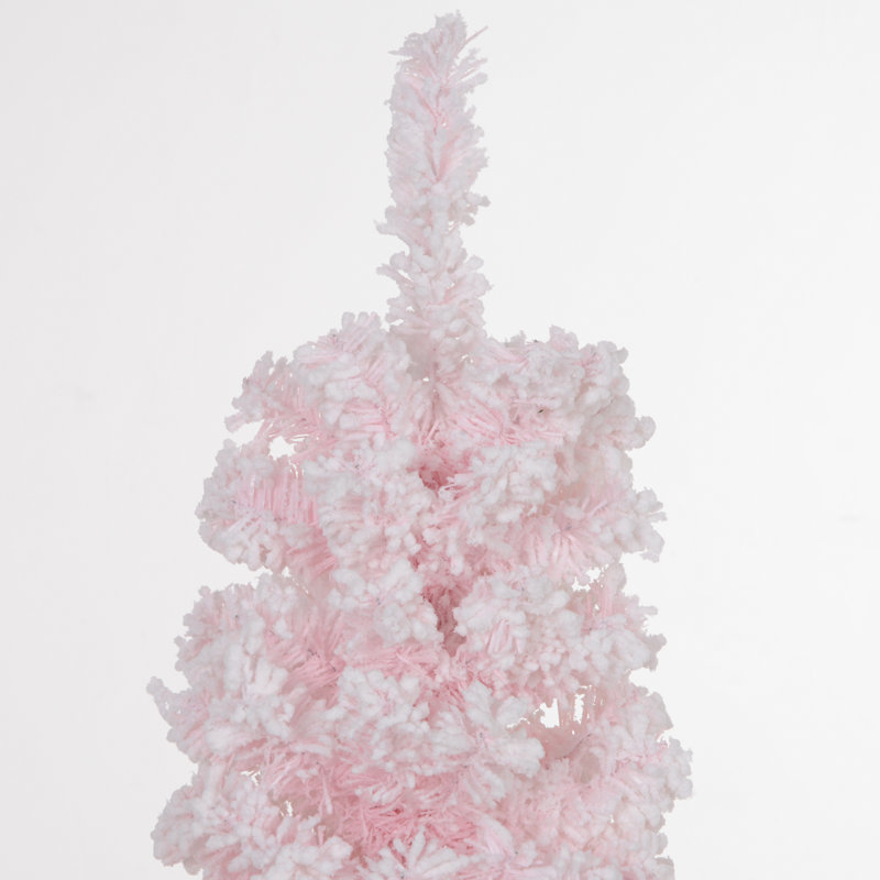 Arbre de Noël artificiel enneigé, 5'