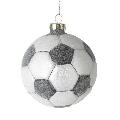 8cm Glass Holiday Shaped Ornament