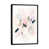 Black Floater Framed